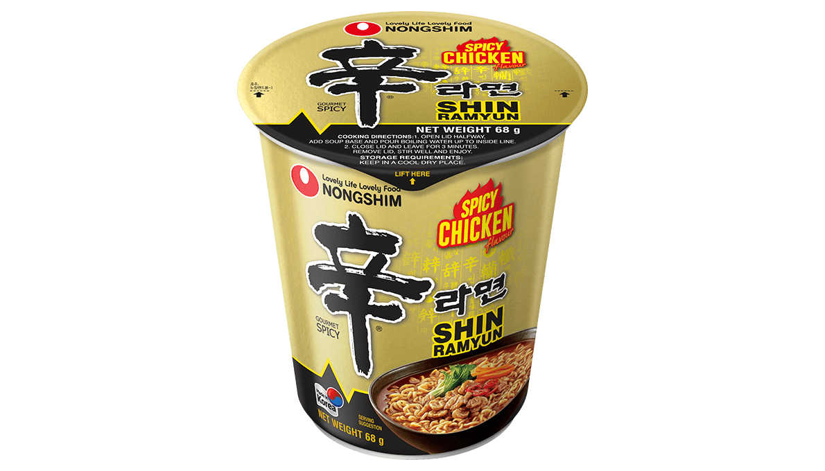 Shin Ramyun Spicy Chicken Cup