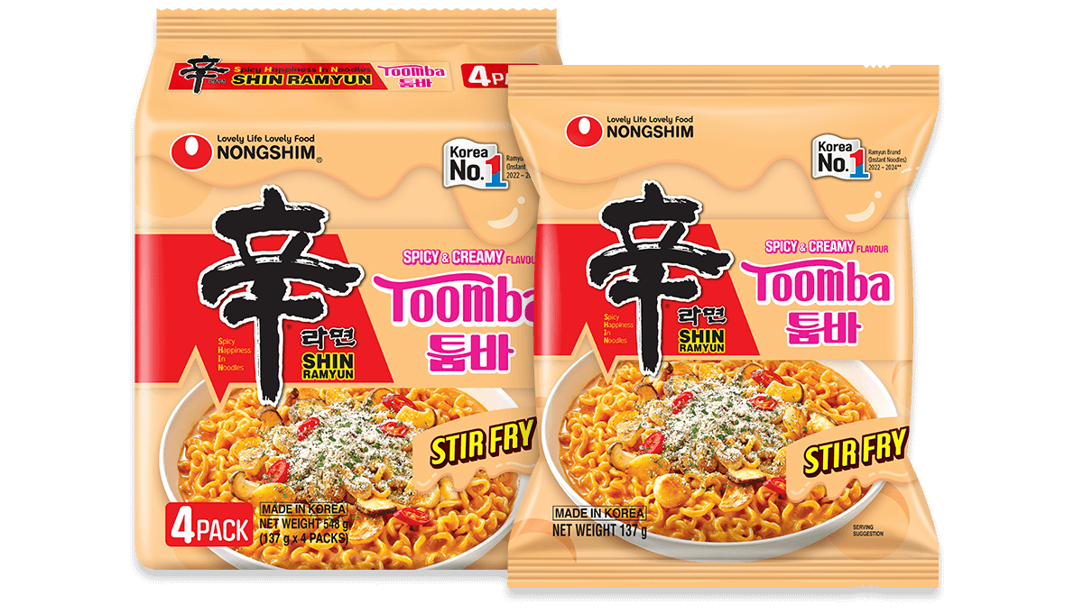Shin Ramyun Toomba Stir Fry