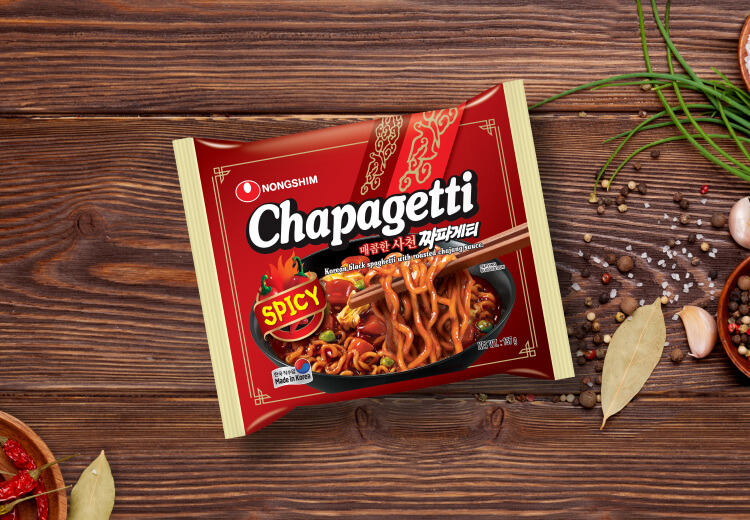 Spicy Chapagetti Pack - Nongshim Australia