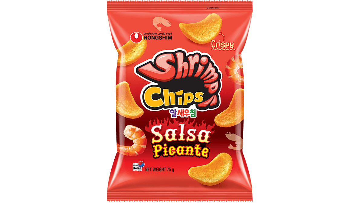Shrimp Meat Chips Salsa Picante